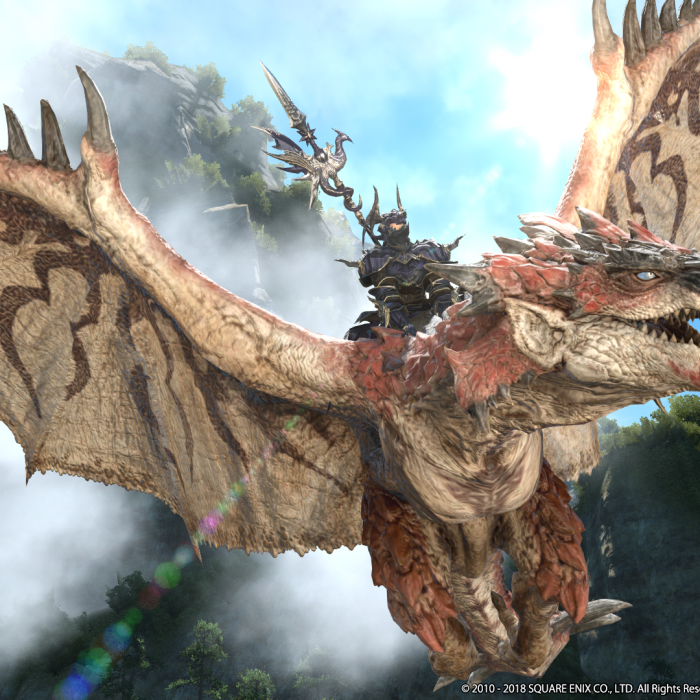 The Final Fantasy XIV and Monster Hunter: World collaboration begins on Aug...