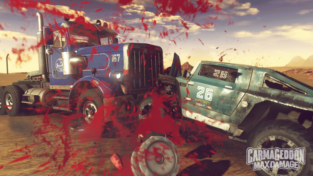 løbetur vegne Layouten Carmageddon: Max Damage announced for PS4 and Xbox One | GodisaGeek.com