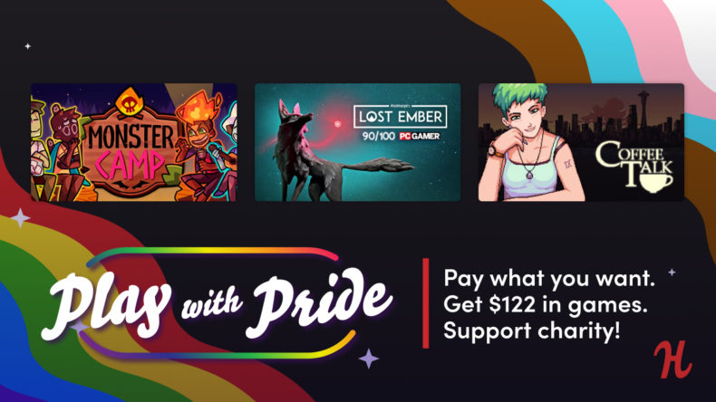 Humble Bundle want you to Play with Pride all year round.