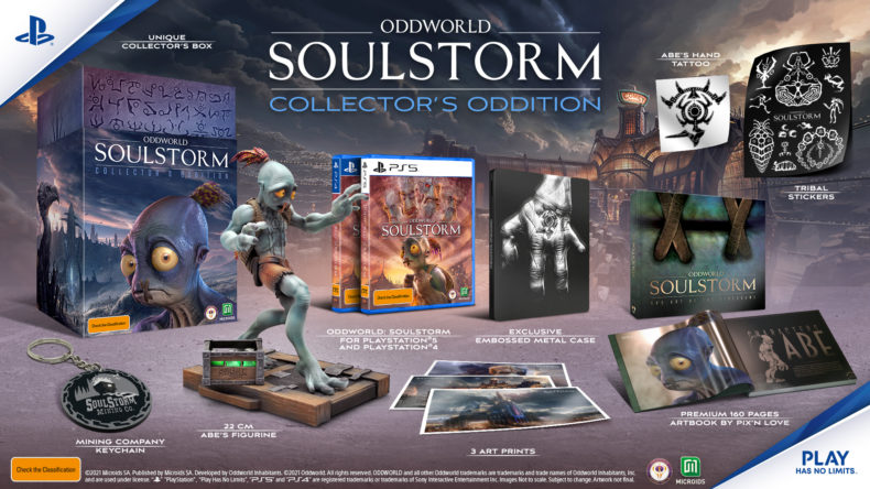 The Collector's Oddition of Oddworld: Soulstorm can be pre-ordered now