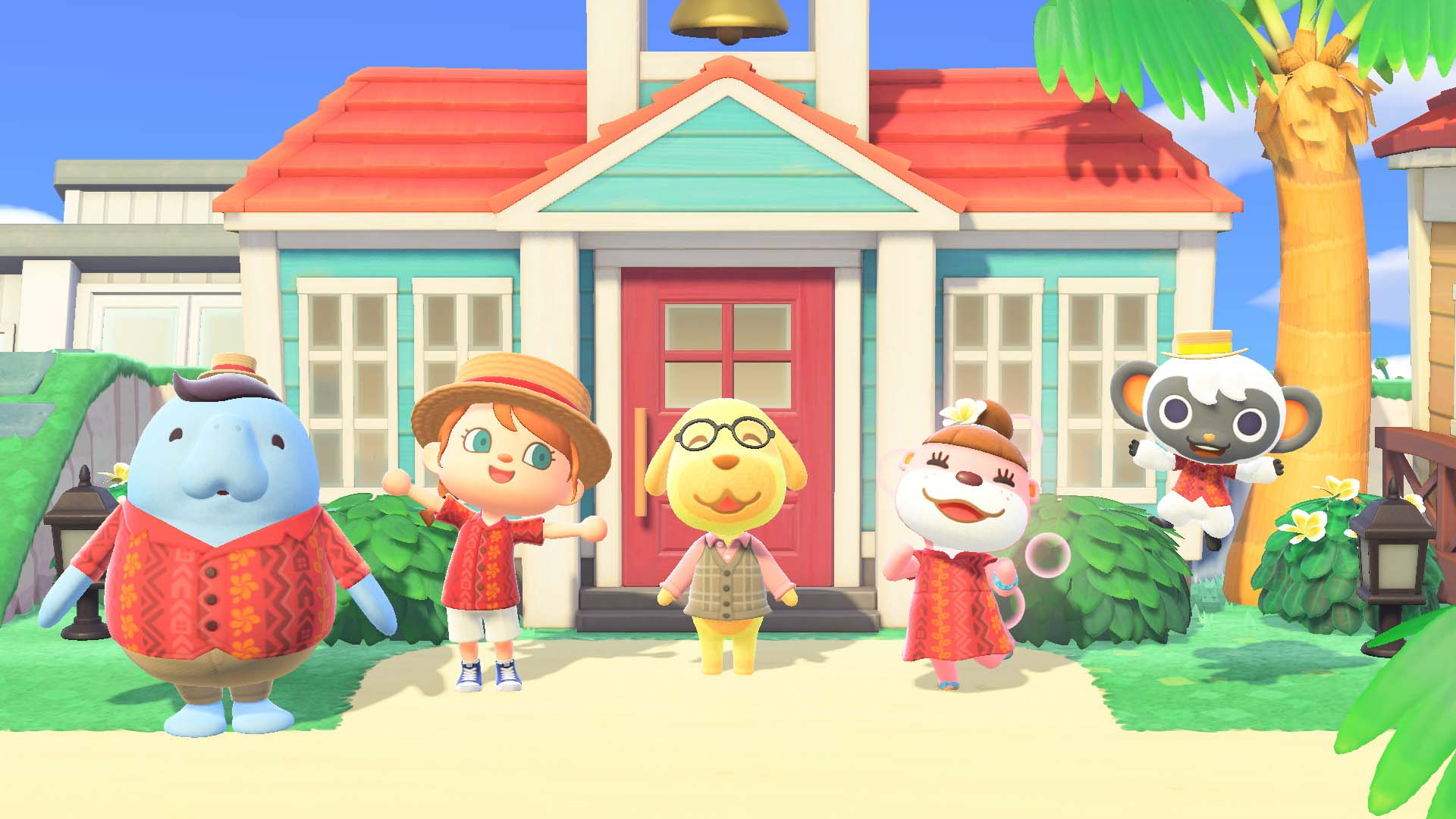 Como aceder aos conteúdos incluídos no conteúdo adicional Animal Crossing:  New Horizons – Happy Home Paradise, Assistência