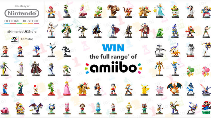 Win a Complete Set of All the Amiibo on the Official Store Competition | GodisaGeek.com