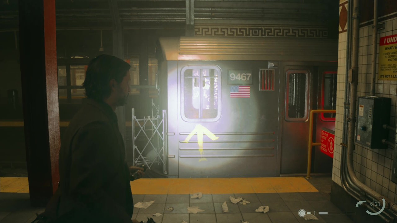 How to complete the subway ritual in Alan Wake 2