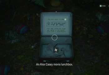 Alan Wake 2 lunchbox locations