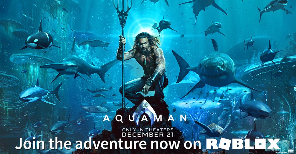 Warner Bros Pictures Confirms Aquaman Is Coming To Roblox - 