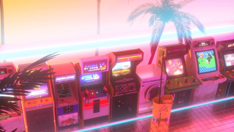 Arcade Paradise is getting 3 new DLC cabinets