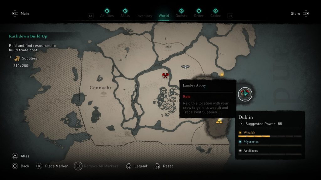 Assassin's Creed Valhalla Wrath of the Druids All Monastery