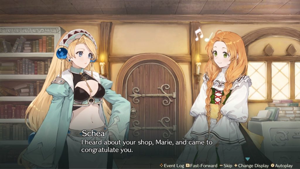 A screenshot of Atelier Marie Remake