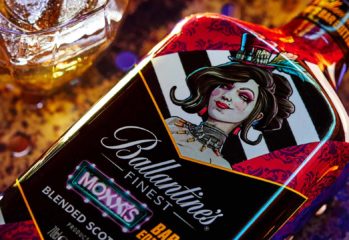 Borderlands' Mad Moxxi is joining up with Ballantine's Scotch Whiskey