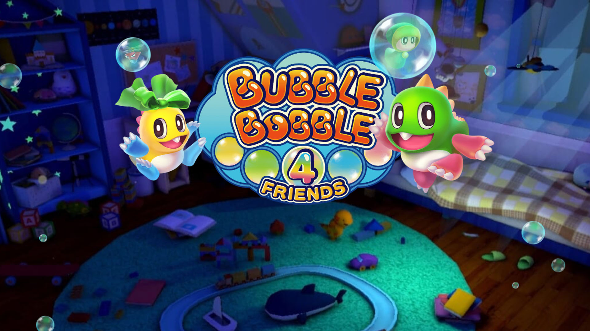 Klein naakt Internationale Bubble Bobble 4 Friends review | GodisaGeek.com
