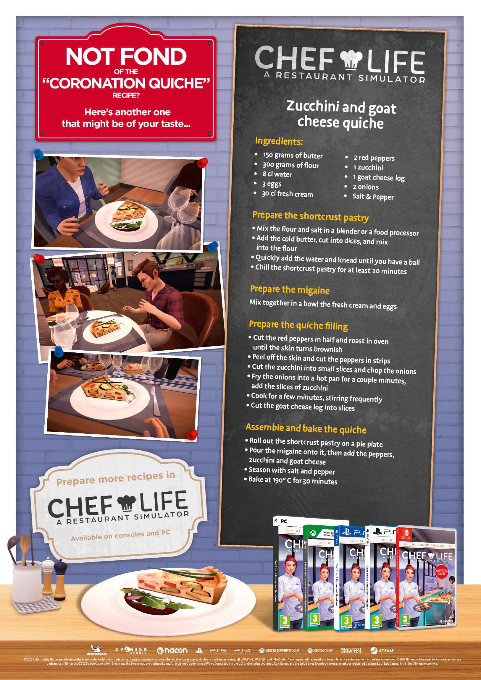 Chef Life: A Restaurant Simulator on Steam