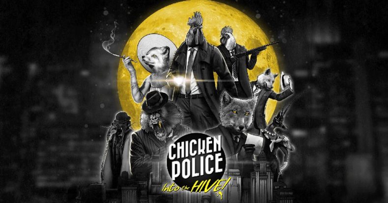 Chicken Police: Into the HIVE title image