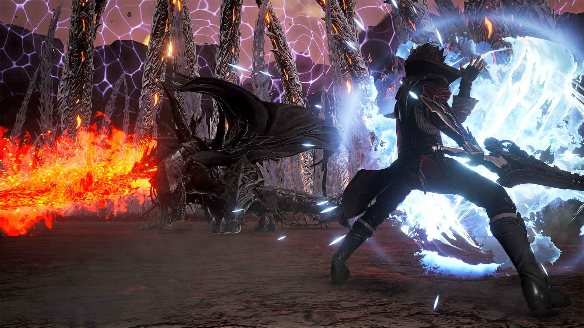 Bandai Namco US on X: #CODEVEIN DLC 1 HELLFIRE KNIGHT is now available!  Gear up with all new weapons and take on this challenging new boss! CODE  VEIN available now on PS4