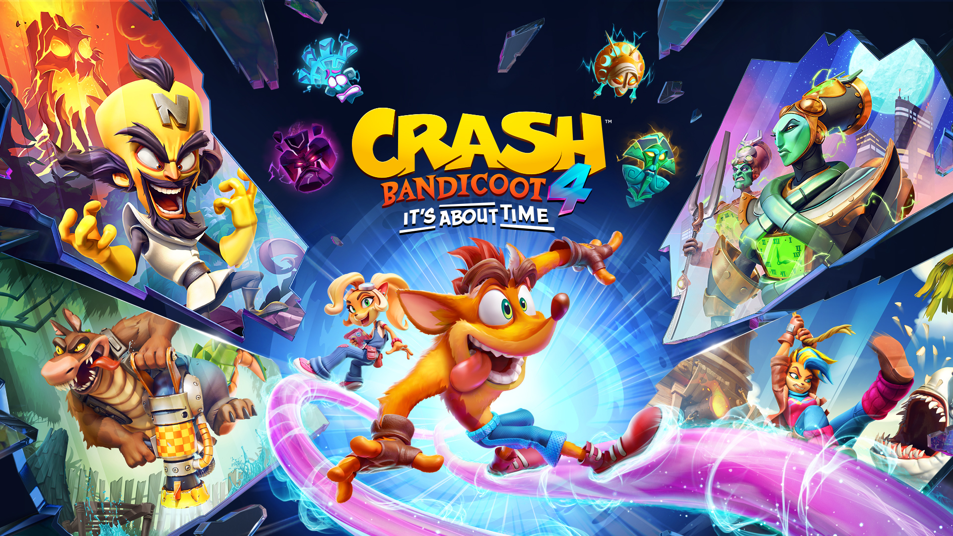 Crash Bandicoot 4 It s About Time Xbox One e Series X/S - Mídia