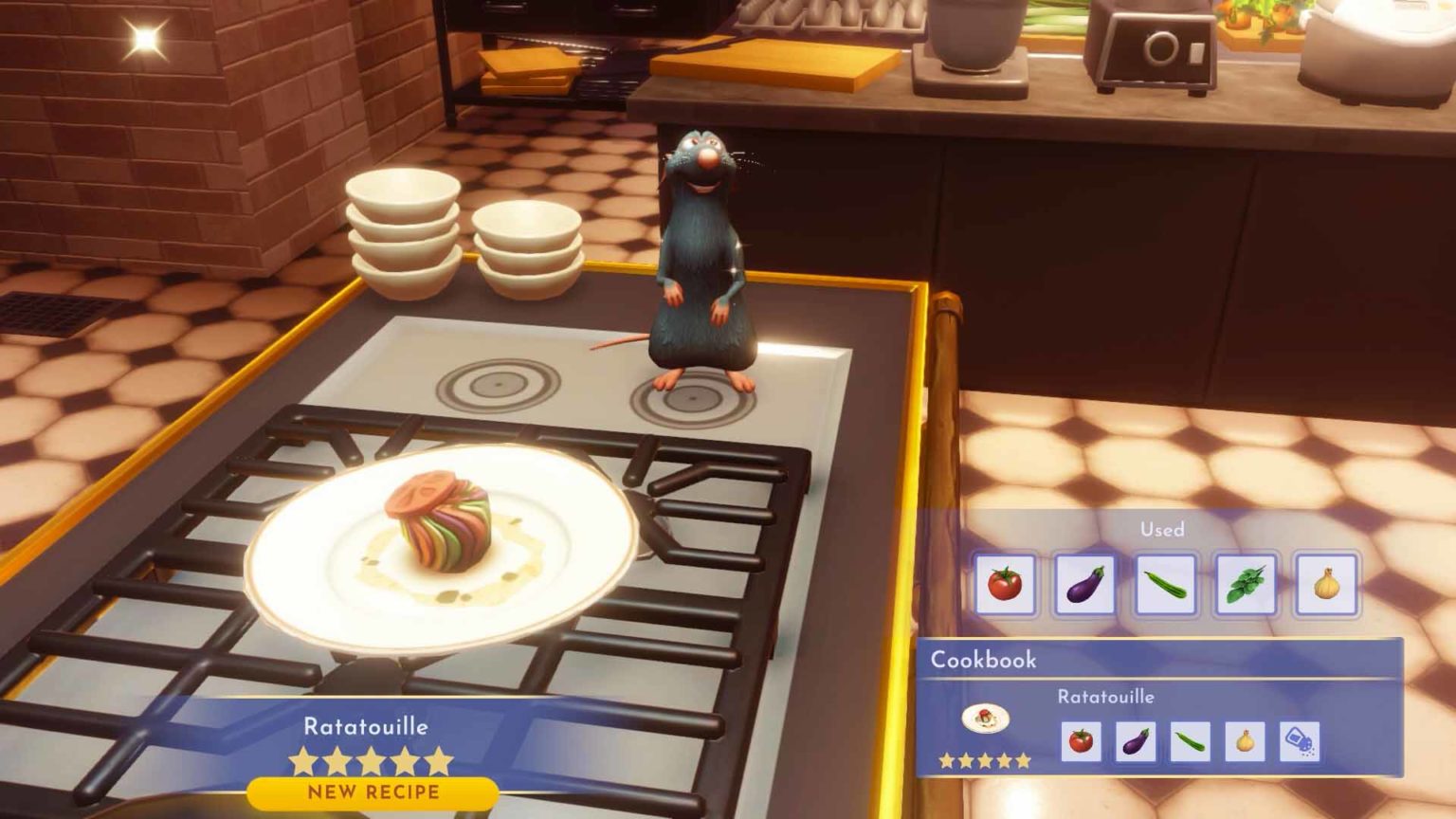 Disney Dreamlight Valley Ratatouille quest | How to cook each recipe