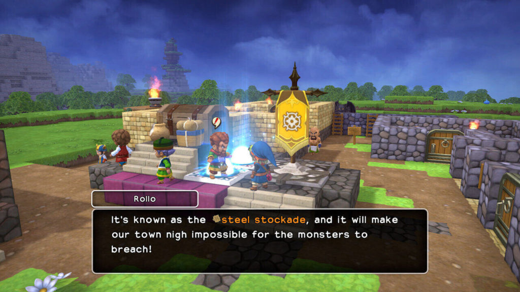 A screenshot of Dragon Quest Builders