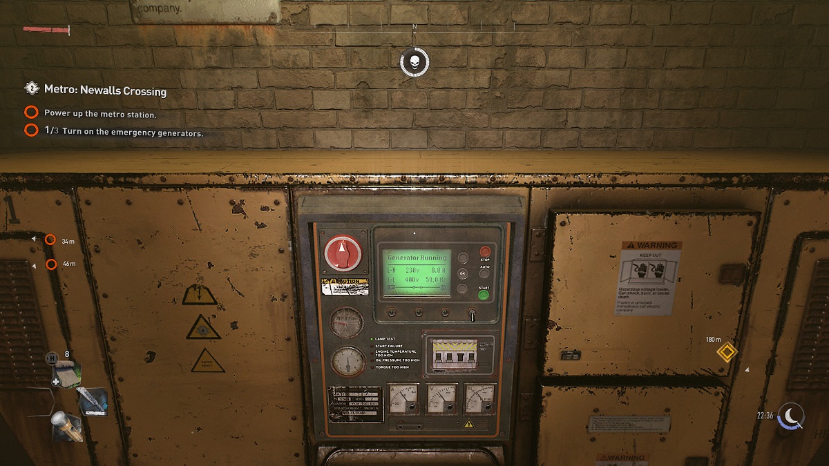 Dying Light 2 Backup Generator
