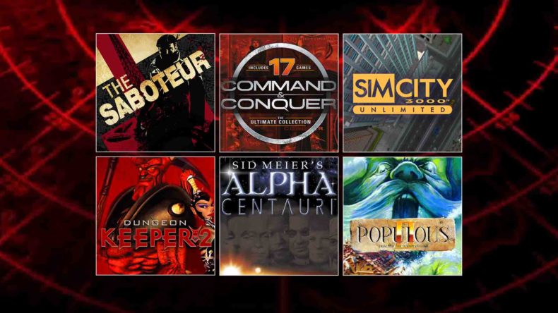 EA releases classic PC titles on Steam