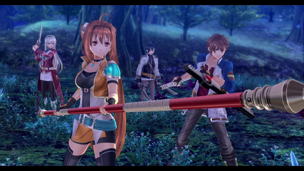 A screenshot of upcoming NISA game Trails of Cold Steel 4 