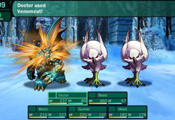 A screenshot of Etrian Odyssey Origins Collection