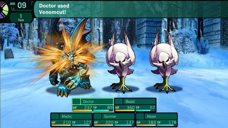 A screenshot of Etrian Odyssey Origins Collection