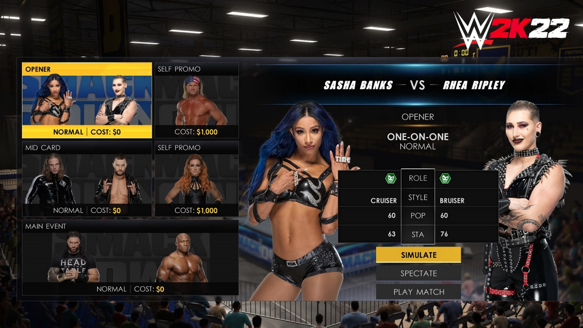 WWE 2K 22 MyGM