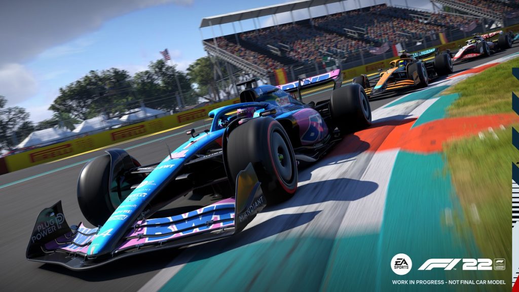 Here's your first look at the new F1 game for 2022
