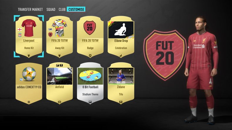 fifa 20 ultimate team customisation all the info