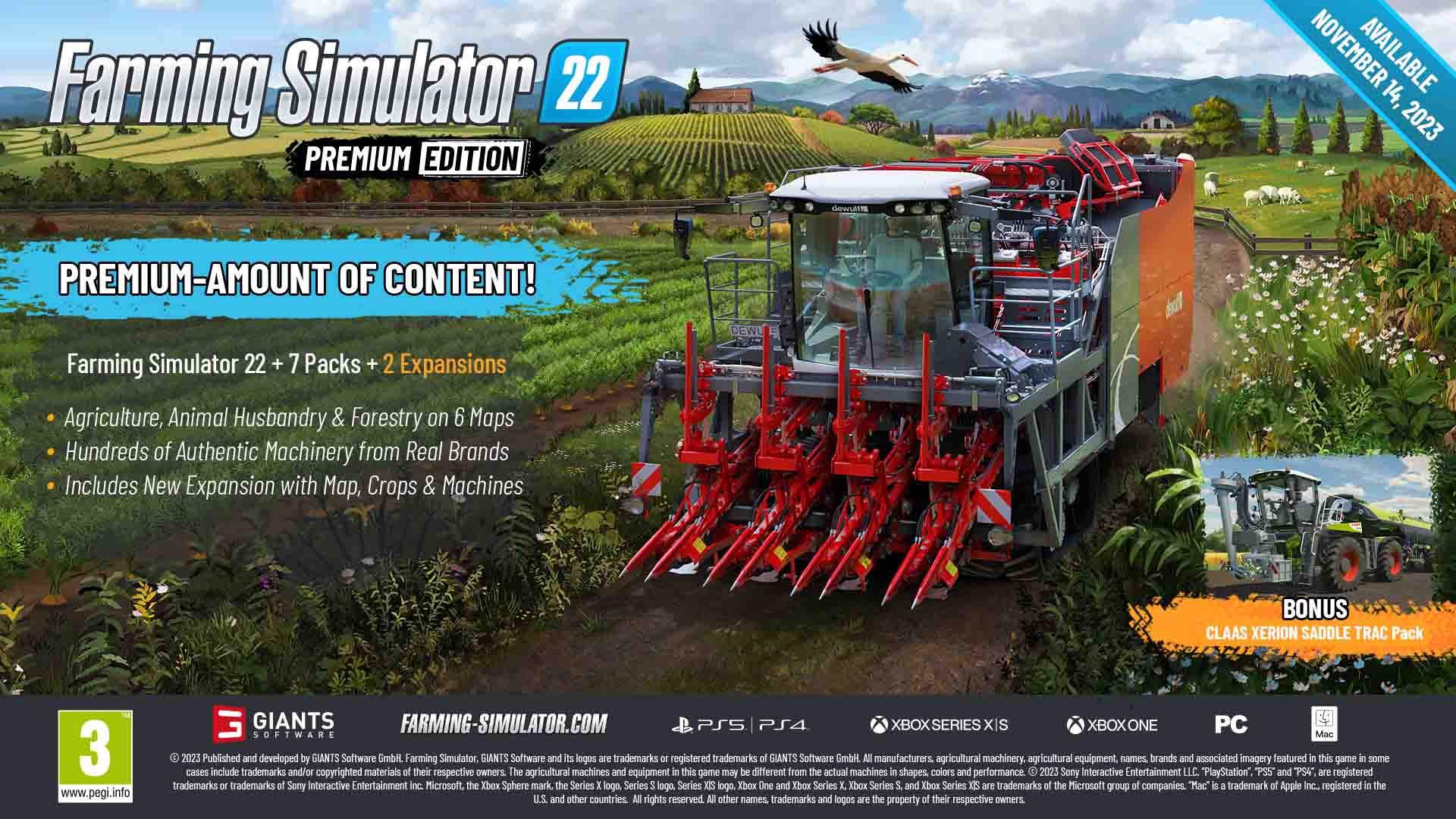 Farming Simulator 22 premium edition