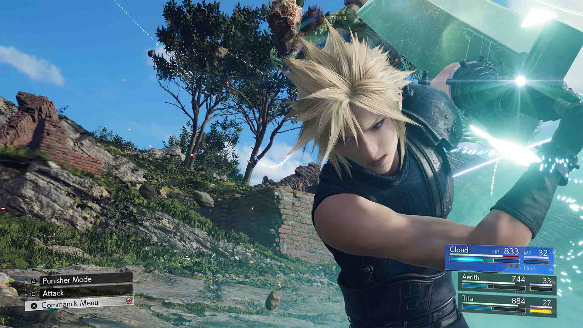 Final Fantasy 7 Rebirth air attacks: how do I get into the air as Cloud?