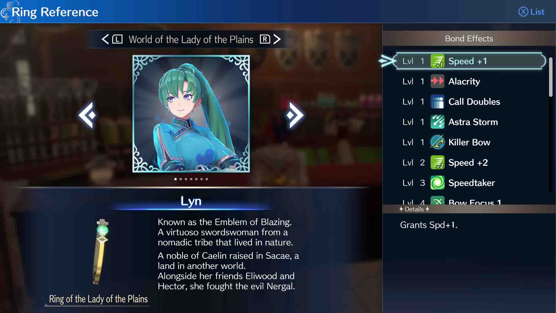 Fire Emblem Engage emblem pairings - Lyn