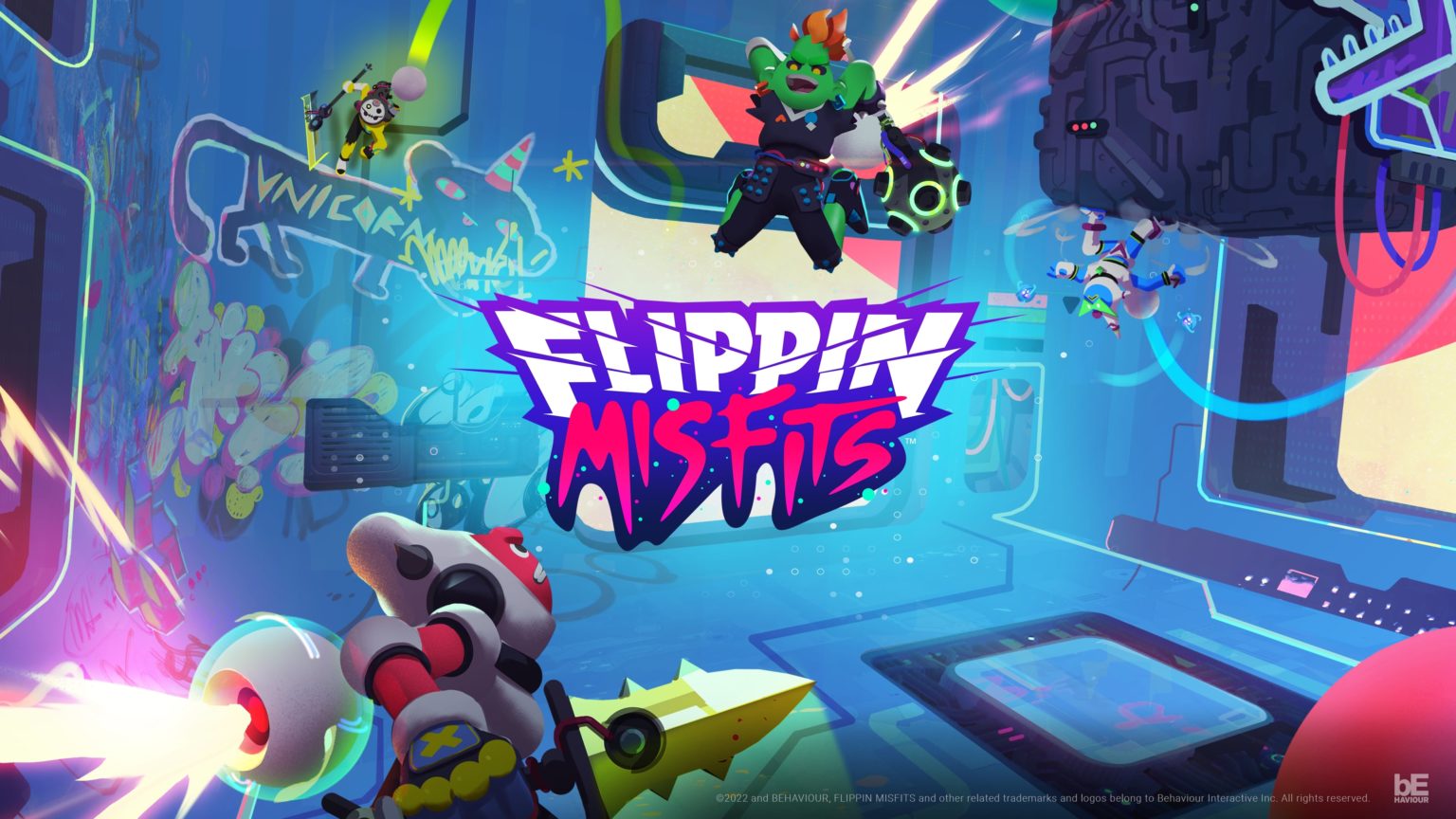 Flippin Misfits is the most fun I've had with a multiplayer game this