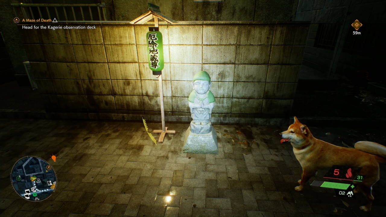 Ghostwire Tokyo Jizo Statue locations Namita Shrine
