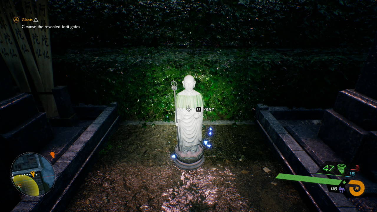 Ghostwire Tokyo Jizo Statue locations Momokane Torii Gate