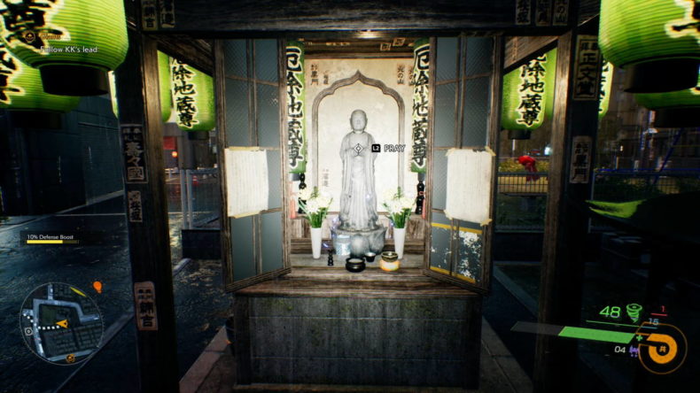 Ghostwire Tokyo Jizo Statue Tatsui Shrine