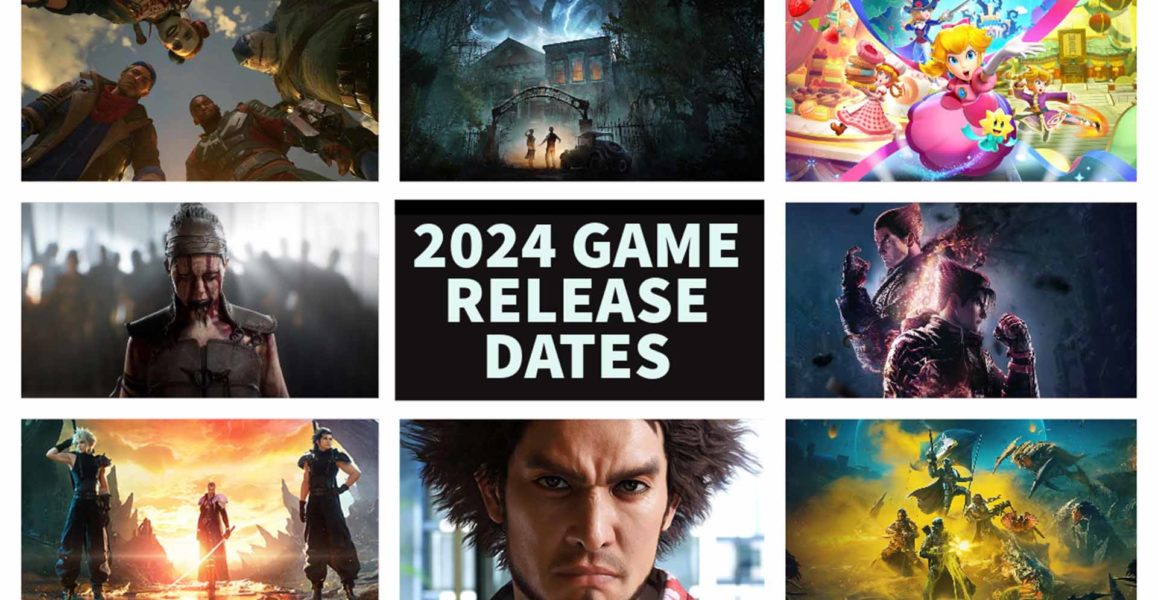 Game release dates 2024