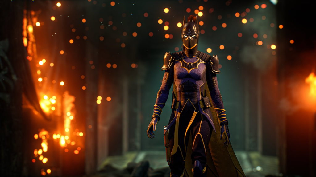 Batgirl Investigates a Murder in Gotham Knights Gameplay Footage