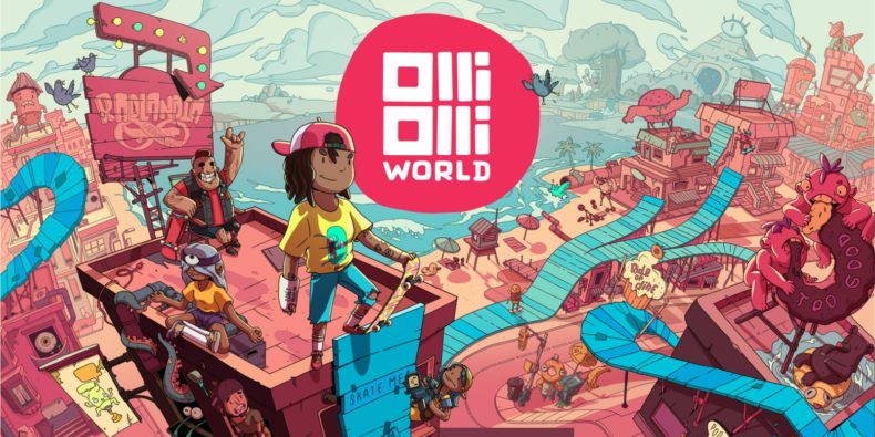 OlliOlli World title image