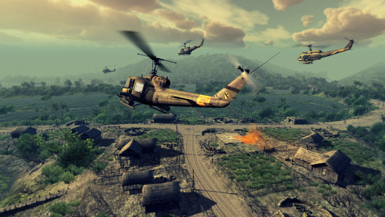 Heliborne launch