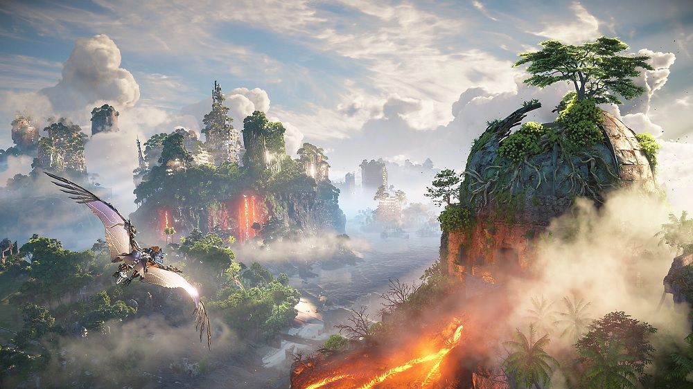 Guerrilla Horizon Forbidden West: Burning Shores Art Blast