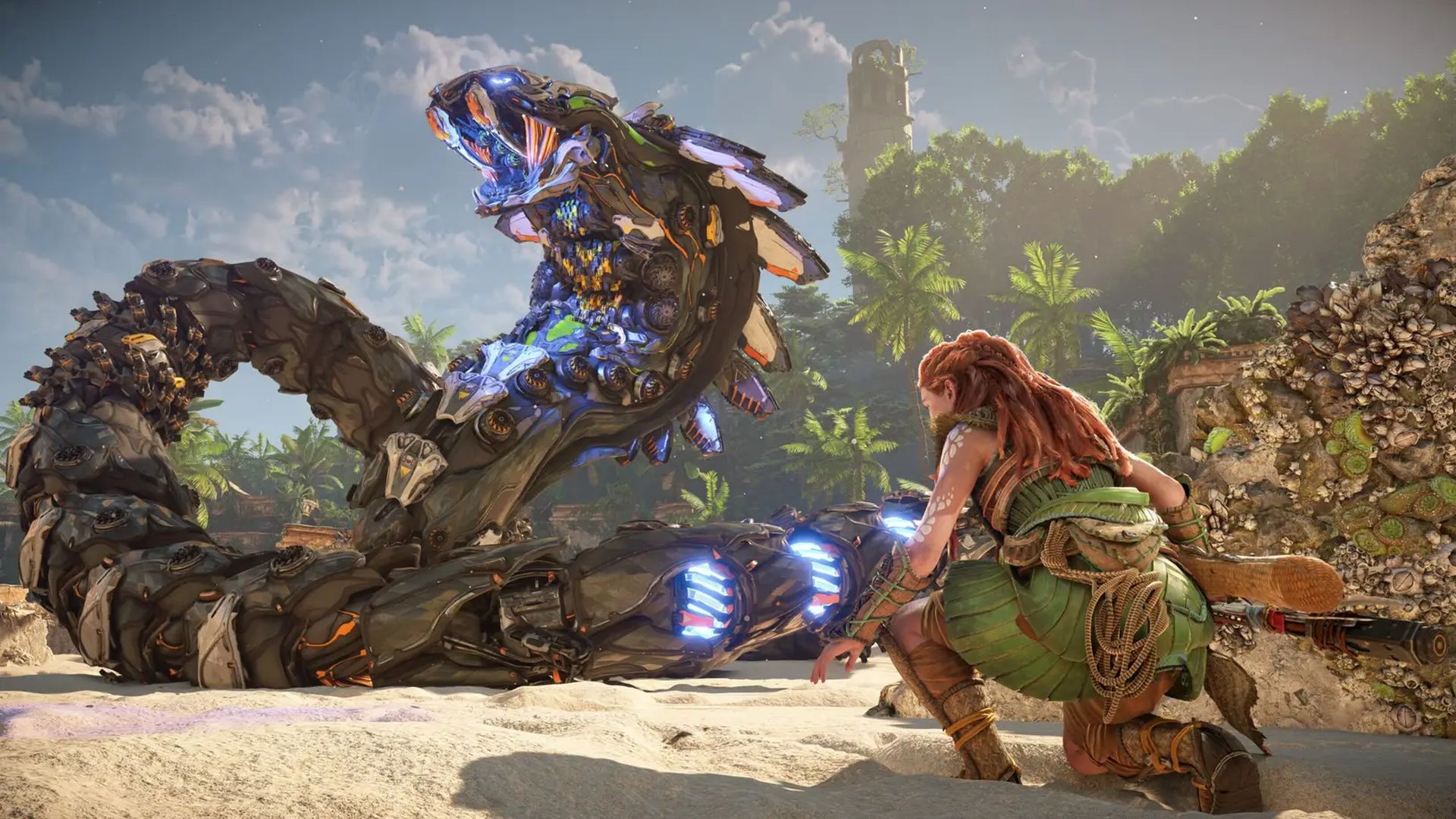 Check out 20 mins of “Horizon Zero Dawn” gameplay – Geeks with Kids