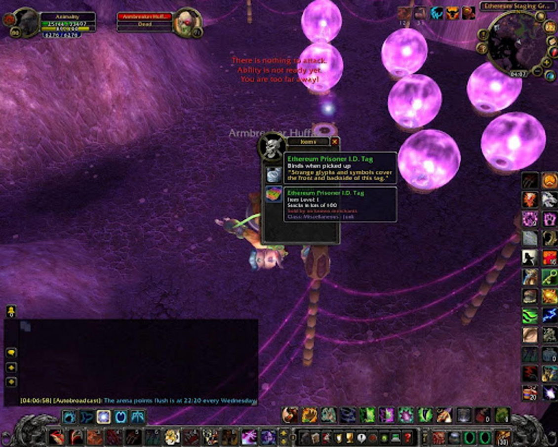 world of warcraft ethereum prison keys