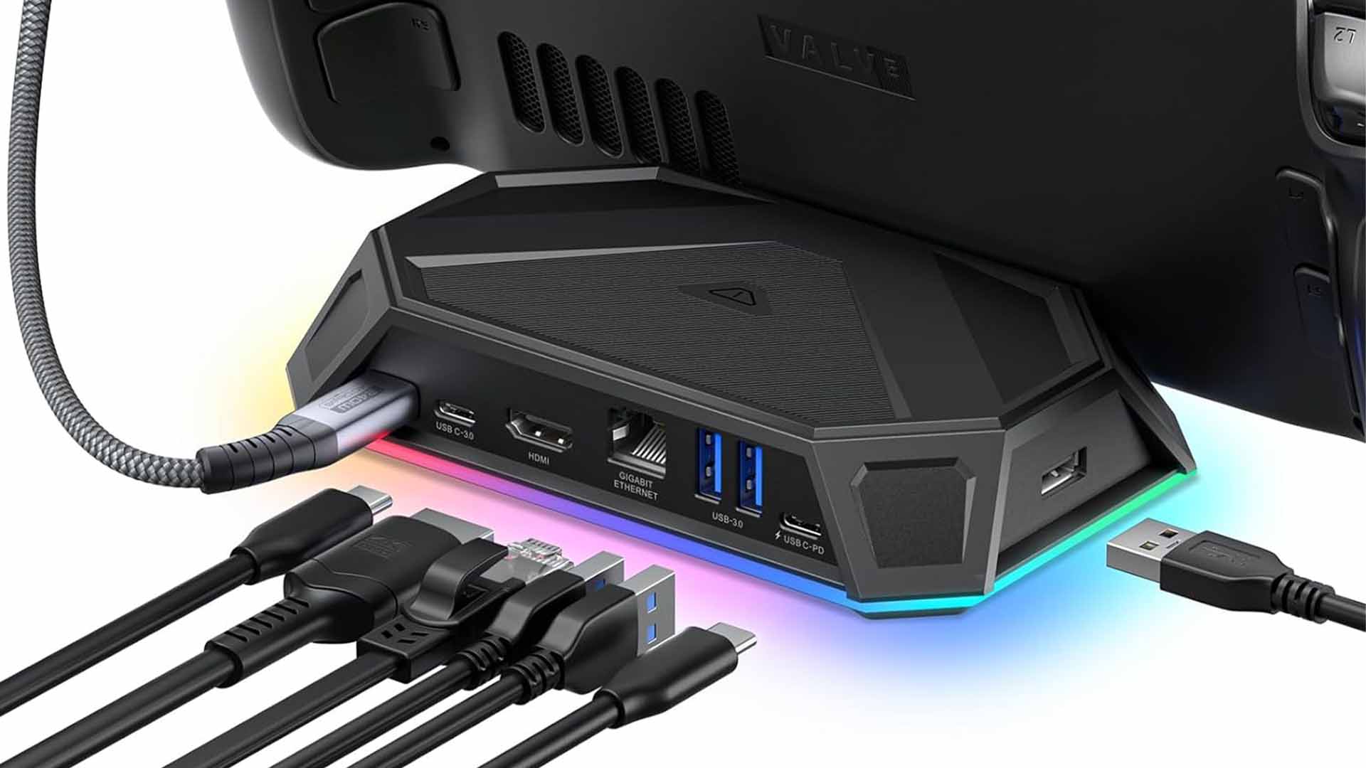 JSaux RGB Docking Station