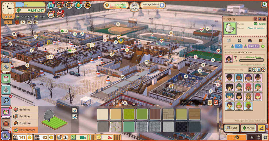 A screenshot of Let's School 