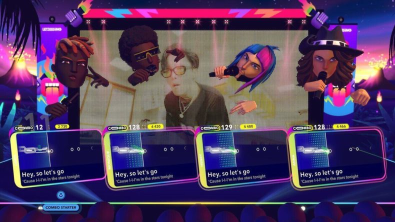 A screenshot of Let's Sing 2024