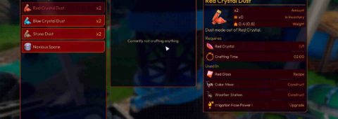 Lightyear Frontier | How to craft Red Crystal Dust