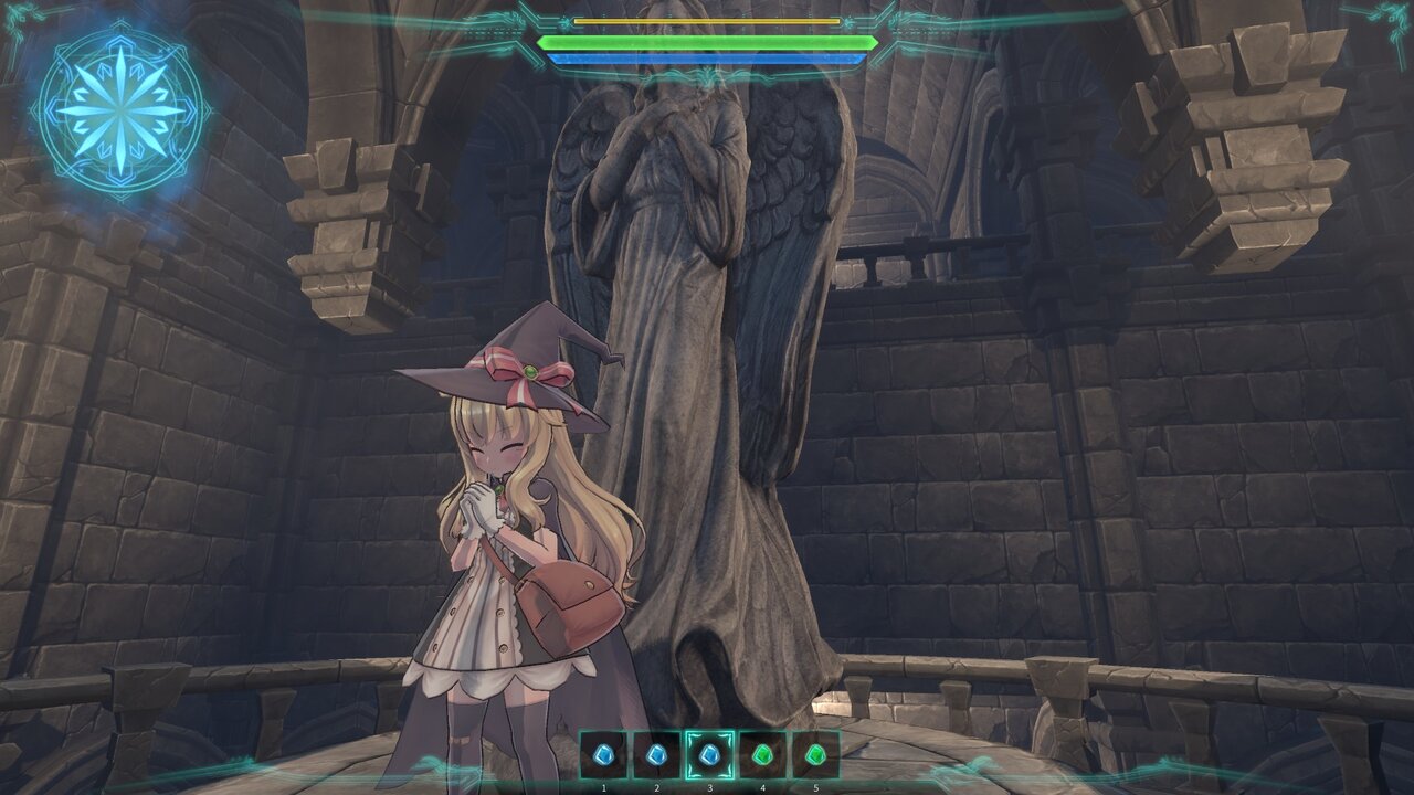 A screenshot of Little Witch Nobeta