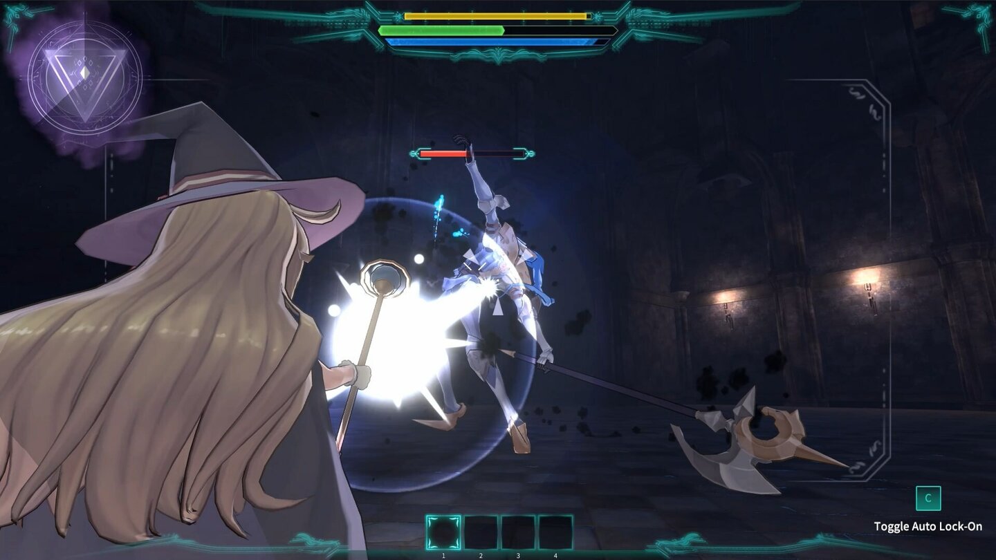 A screenshot of Little Witch Nobeta