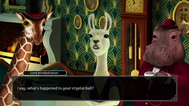 Lord Winklebottom Investigates Crystal Ball