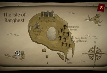 Lord Winklebottom Investigates Map